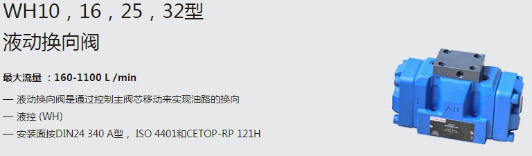 SHLIXIN上海立新WH10，16，25，32型液動(dòng)換向閥